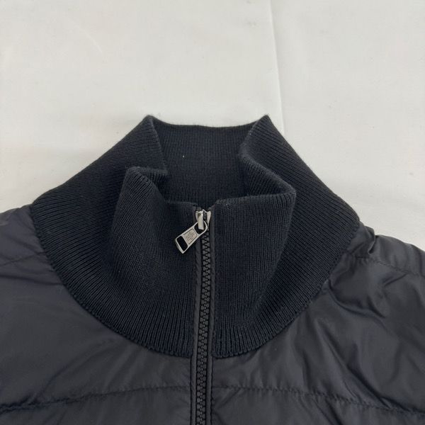 MONCLER/モンクレール CARDIGAN TRICOT ニット/ナイロン切替ダウン