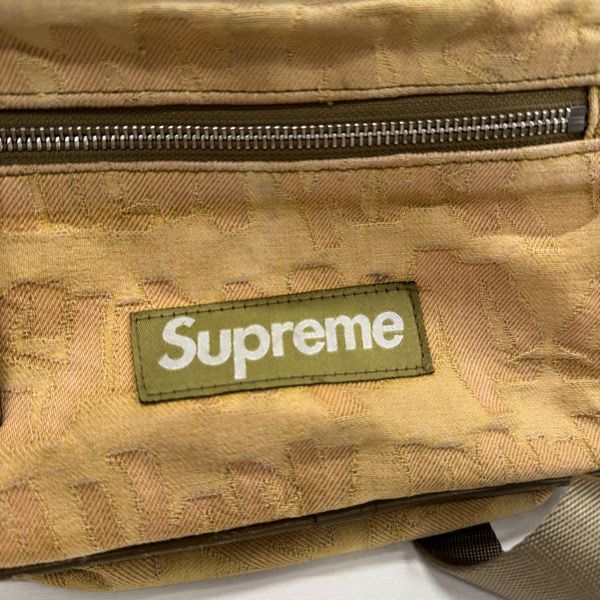 Supreme/シュプリーム【22SS】Fat Tip Jacquard Denim Waist Bag