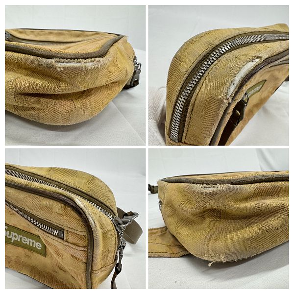 Supreme/シュプリーム【22SS】Fat Tip Jacquard Denim Waist Bag