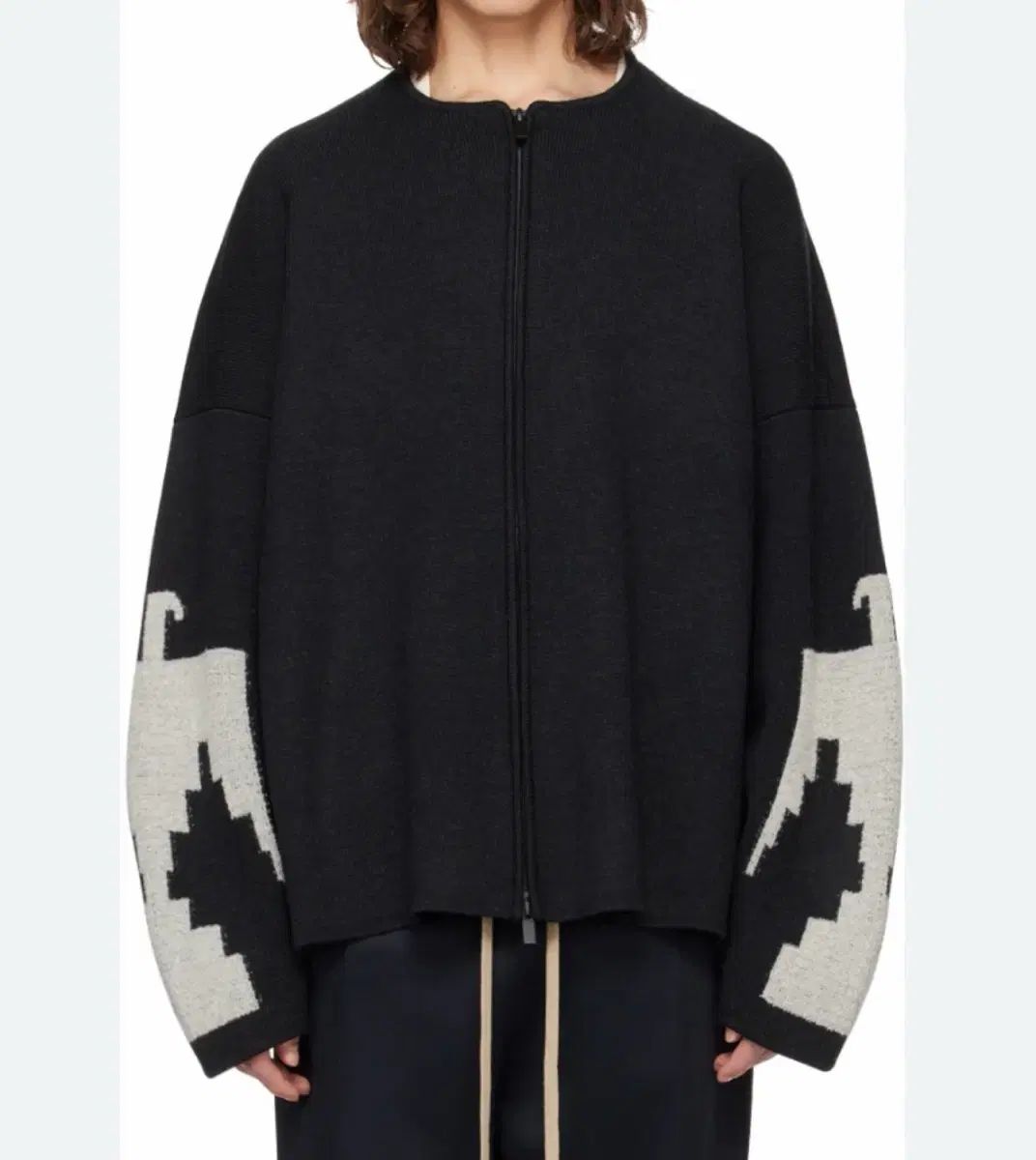 FEAR OF GOD フィアオブゴッド 8TH ウール カシミア サンダーバード カーディガン ブラック