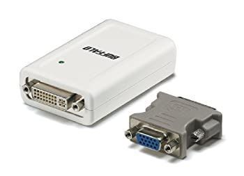 【中古】(非常に良い)BUFFALO USB2.0用 ディスプレイ増設アダプター GX-DVI/U2B