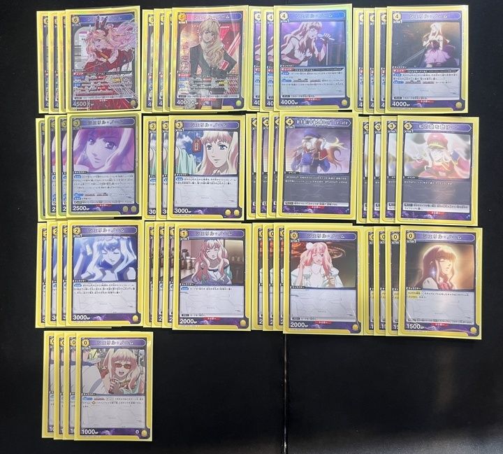 デッキ】マクロス 黄 シェリル 【UNION ARENA】※STなし ユニアリ