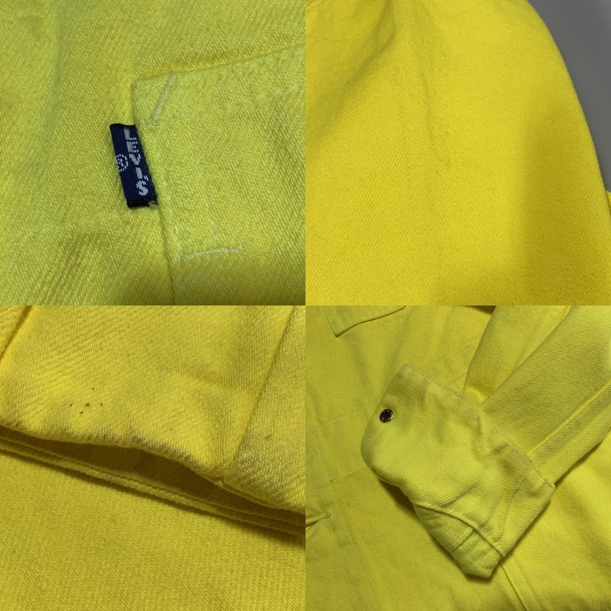 LEVI'S イエロー カバーオール S 中古品】 Levi's リーバイス COVERALLS COVERALLS PC9-56469-0001