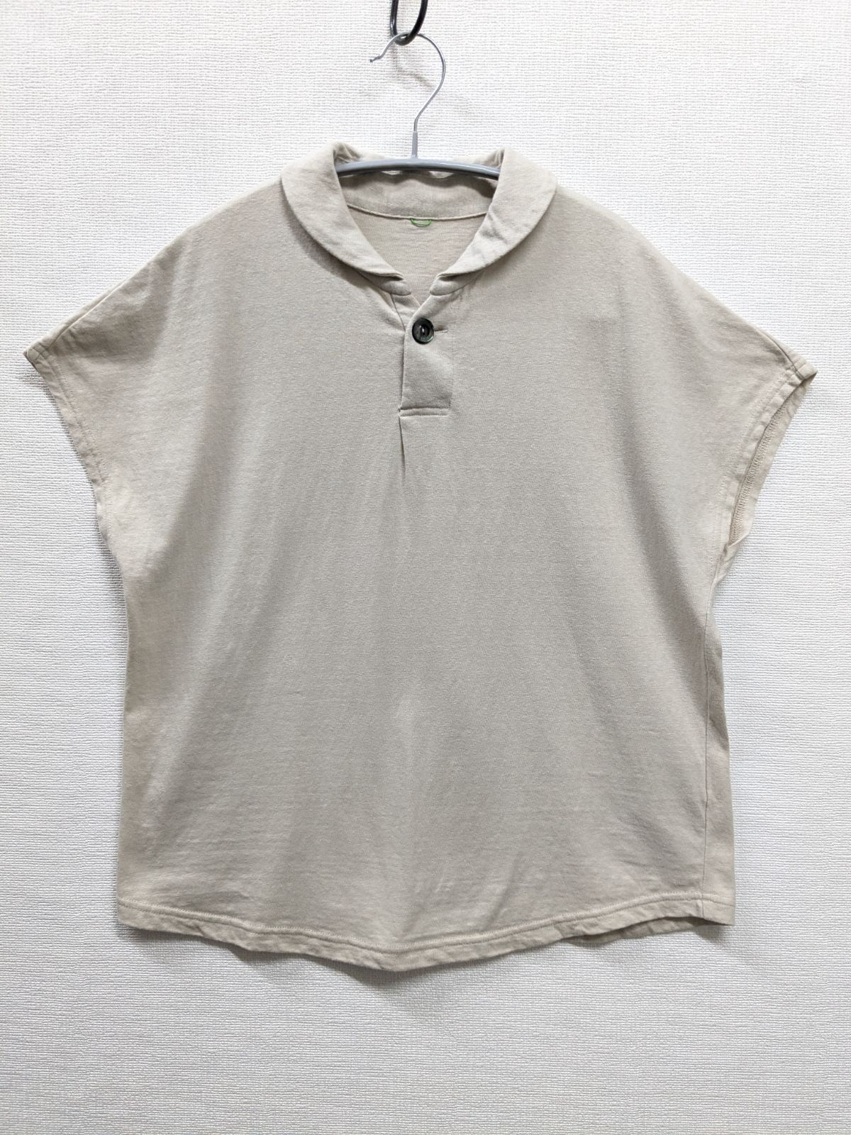2026夏物 パラスパレス PAL'LAS PALACE 19／－ラフィ天竺 ラウンド襟