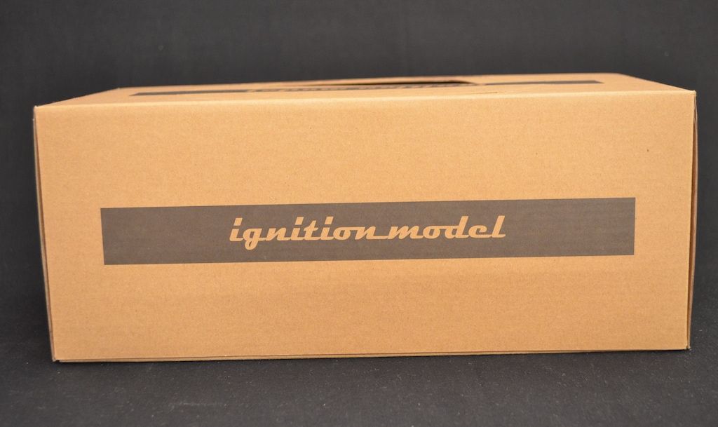 ignition model 1/18 LB-WORKS Kenmeri 2Dr Matte Black IG0965
