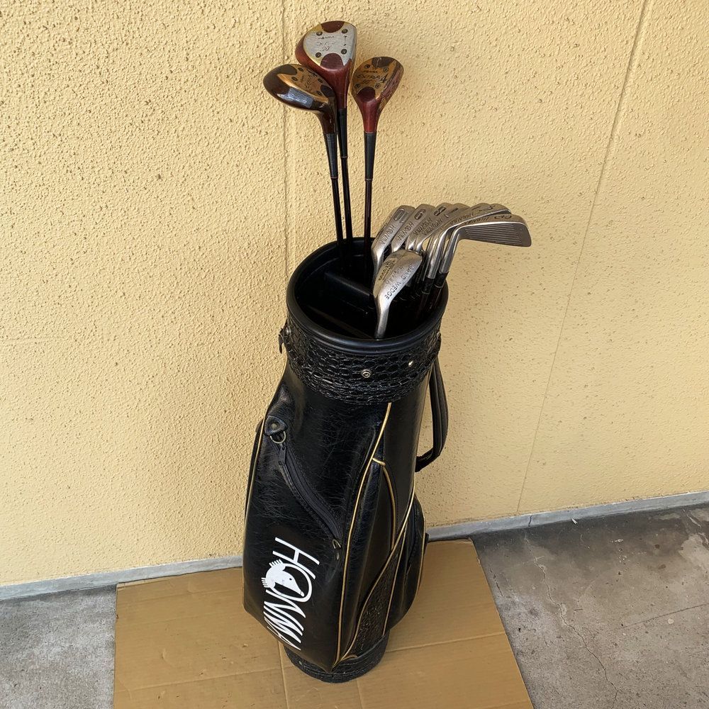 ホンマ ゴルフクラブセット HONMA GOLF パーシモン ドライバー 