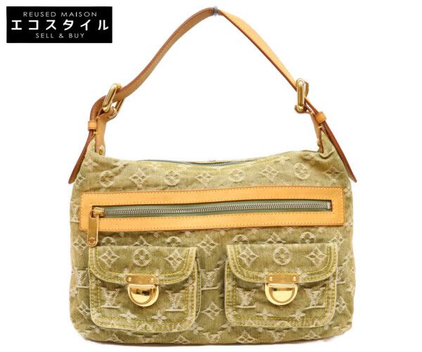 LOUIS VUITTON ルイヴィトン M95213 モノグラムデニム リケン バギーPM