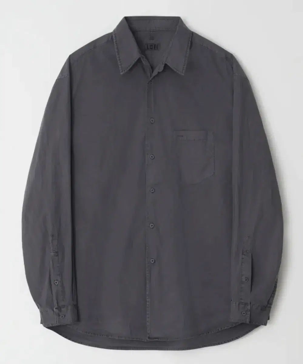 ほぼ新品 L)LOFI ホリデー オーバダイド シャツ 影 グレー