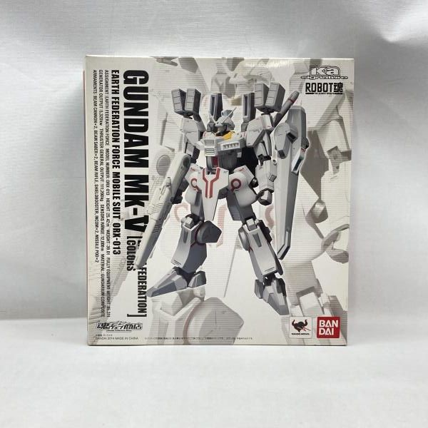 中古】バンダイ ROBOT魂 ORX-013 ガンダム Mk-V(連邦カラー) 開封品