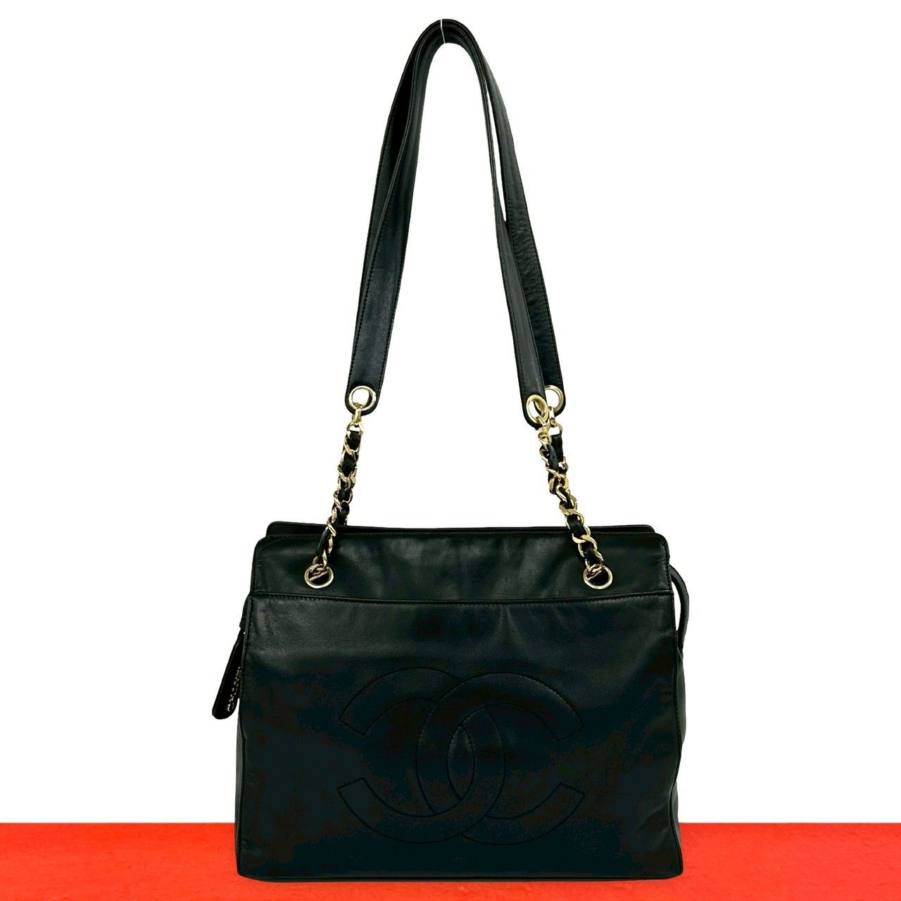 極 美品 シール有 3番台 CHANEL シャネル ヴィンテージ ココマーク 