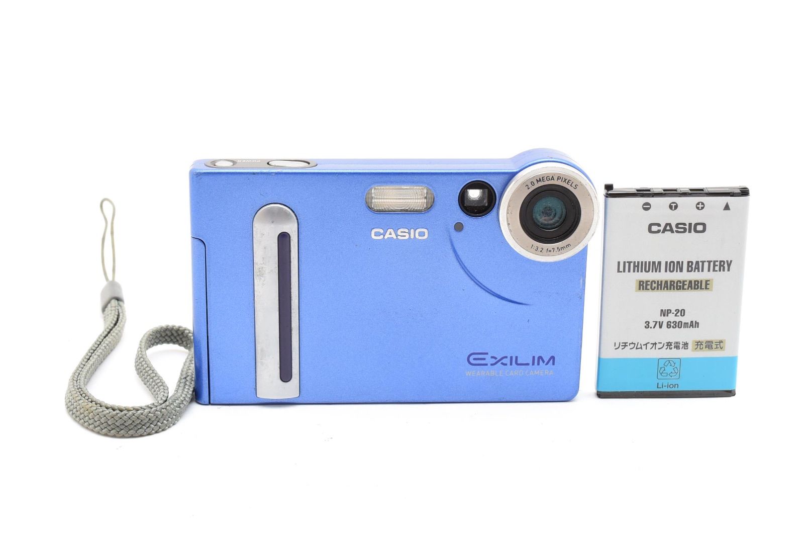 カシオ CASIO EXILIM EX-S2 薄型コンパクトデジタルカメラ - メルカリ