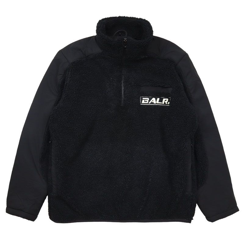 ボーラー ジャケット BALR. フリースジャケット ハーフジップ メンズ