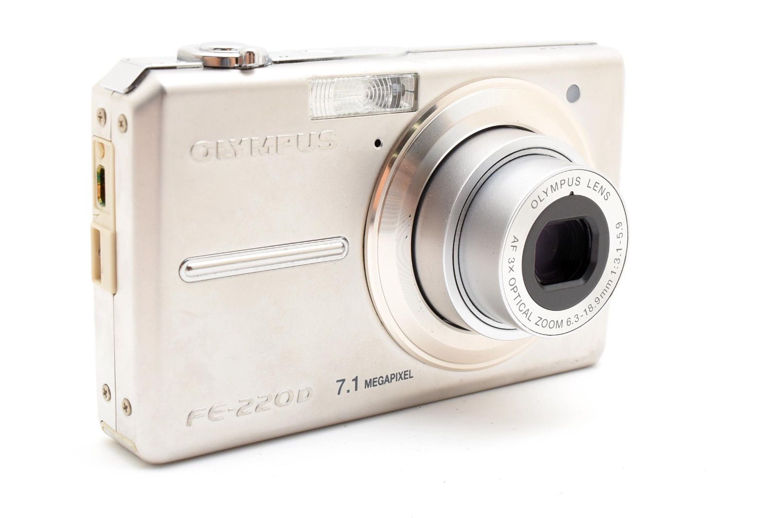 美品】 オリンパス OLYMPUS FE-220D コンパクトデジタルカメラ - メルカリ