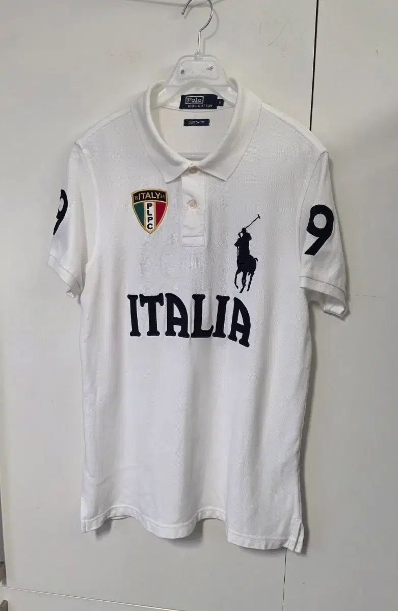 POLO RALPH LAUREN イタリア製 半袖 カラーTシャツ S (95オススメ) 10,384円