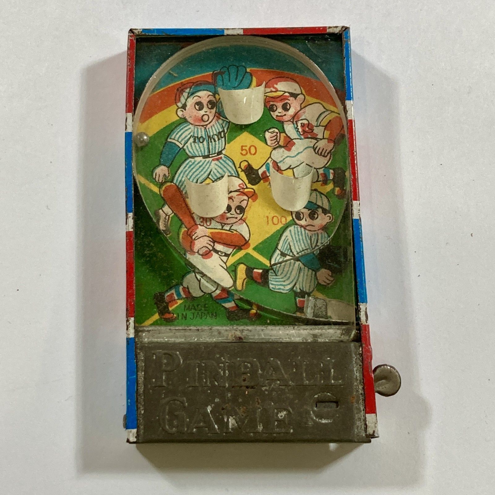雑貨 50s vintage antique パチンコ ベースボール ゲーム baseball