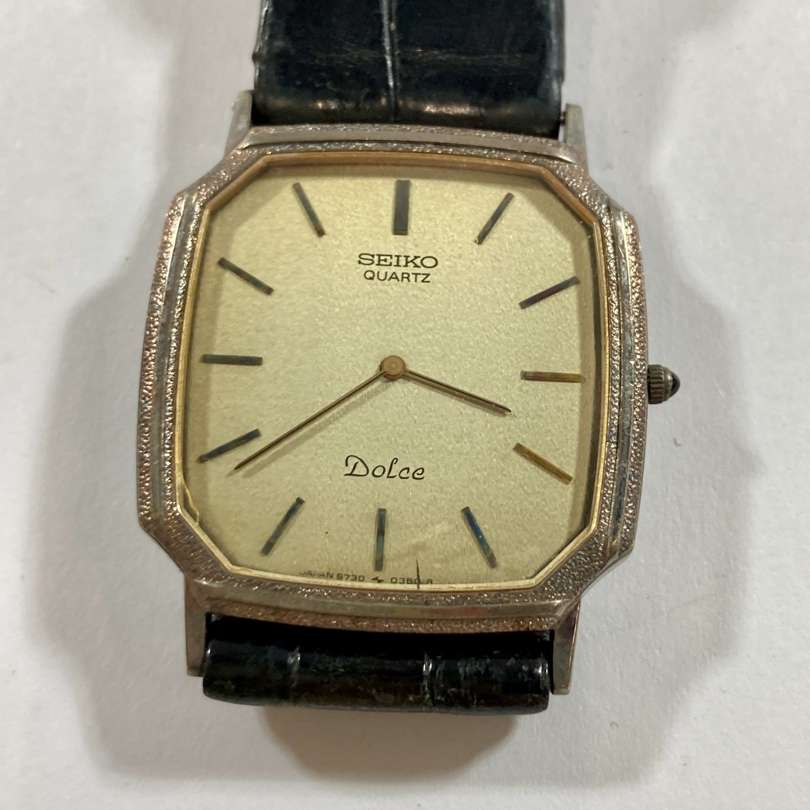 SEIKO セイコー DOLCE ドルチェ 6730-5190 クォーツ 腕時計 ☆ SEIKO セイコー Dolce ドルチェ 6730-5190 ヴィンテージクォーツ