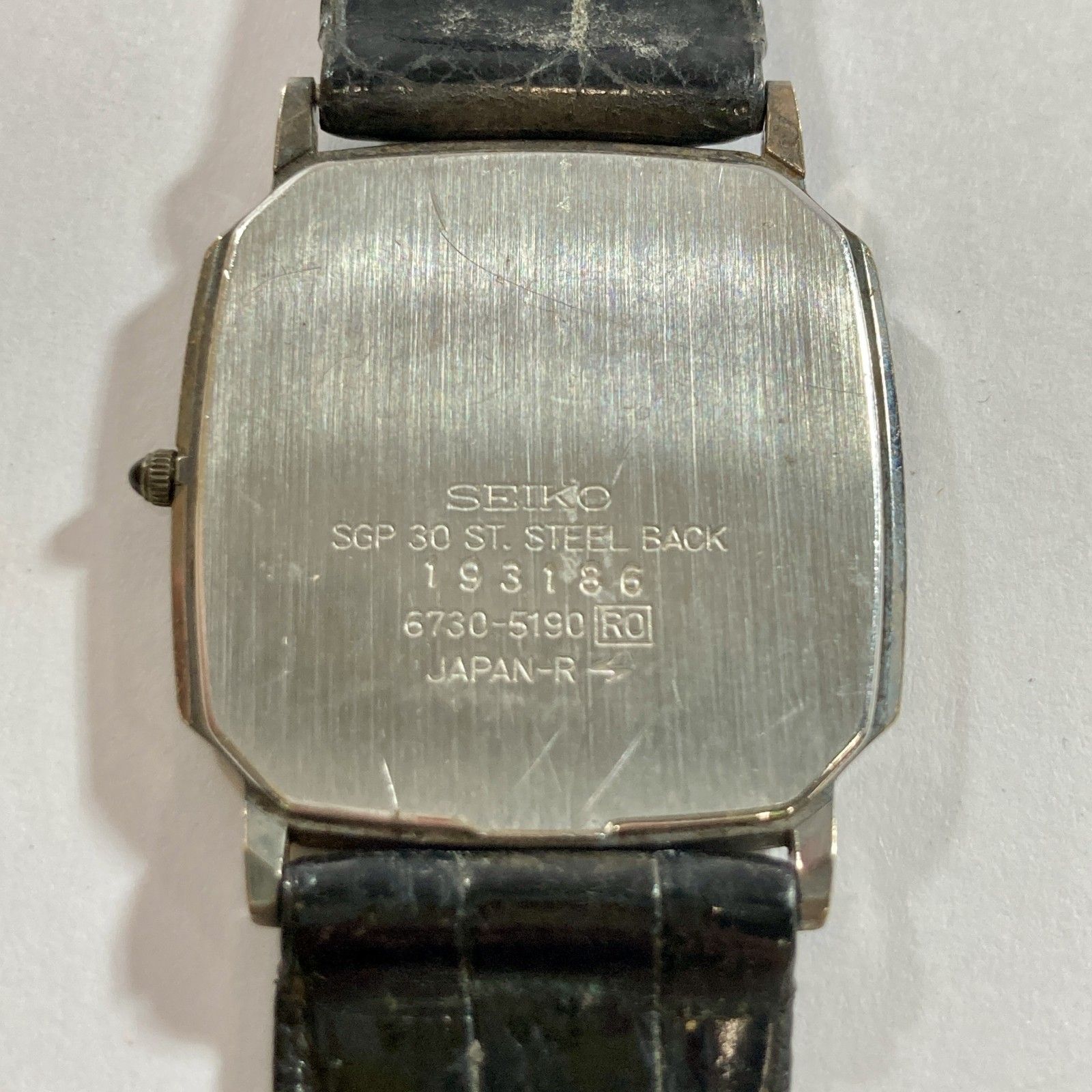 SEIKO セイコー DOLCE ドルチェ 6730-5190 クォーツ 腕時計 ☆ SEIKO セイコー Dolce ドルチェ 6730-5190 ヴィンテージクォーツ