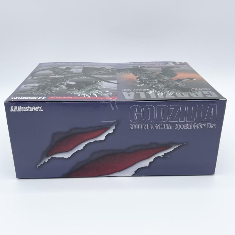 中古】未開封 S.H.MonsterArts ゴジラ2000 ミレニアム スペシャル