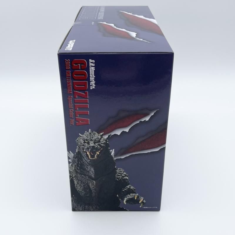 中古】未開封 S.H.MonsterArts ゴジラ2000 ミレニアム スペシャル