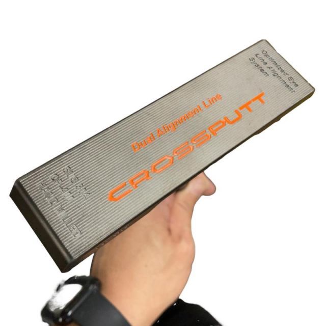 【中古】 CROSSPUTT CROSSPUTT CP-400 33インチ パター PT カーボン (フレックスその他) メンズ 男性用 右利き 右用 Bランク ゴルフクラブ