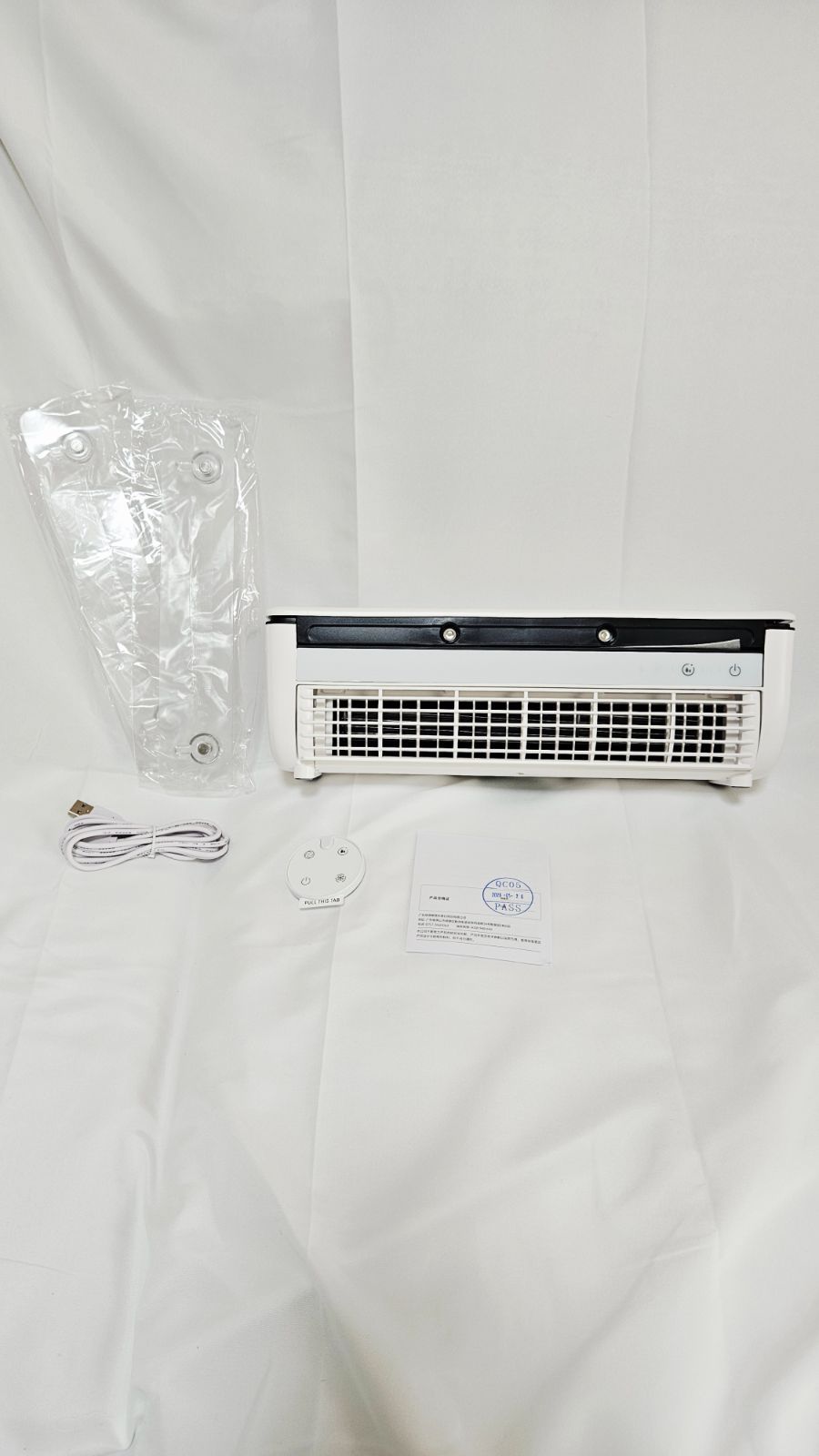 ミニクーラー 冷風機 エアコン USB充電 コードレス 静音 3段階風量　白83 ミニクーラー 冷風機 卓上 エアコン USB充電 コードレス 静音 3段階
