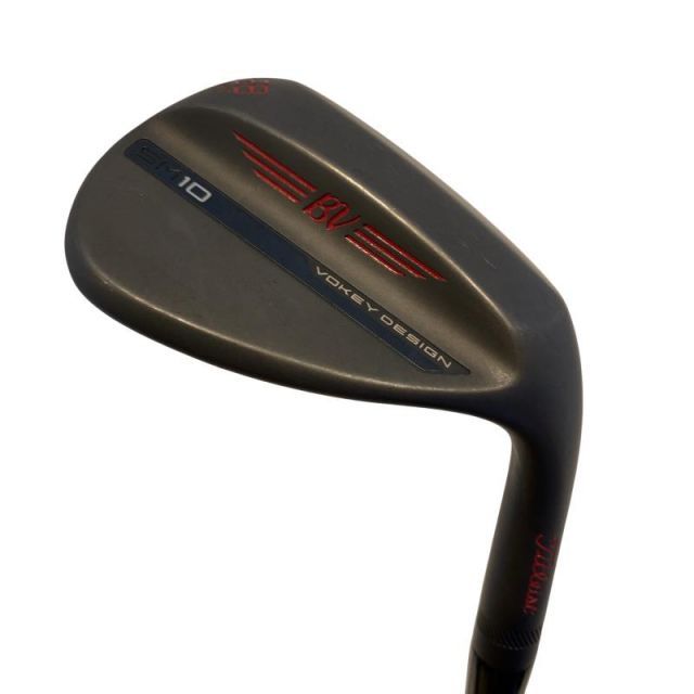 【中古】 タイトリスト VOKEY SPIN MILLED SM10 ジェットブラック 58°/04°T ウェッジ WG Dynamic Gold (フレックスS) メンズ 男性用 右利き 右用 Cランク ゴルフクラブ