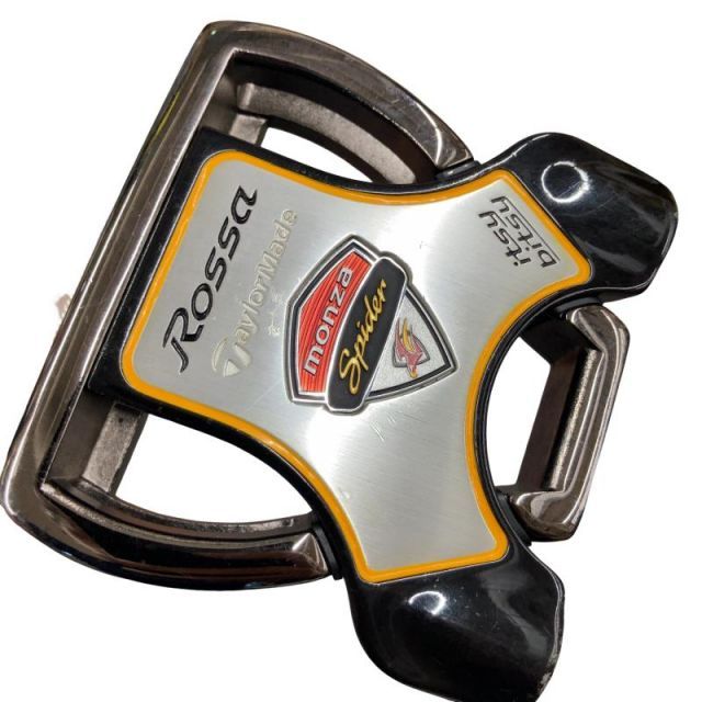 【中古】 テーラーメイド Rossa agsi+ itsy bitsy SPIDER クランクネック 34インチ パター PT スチール (フレックスその他) メンズ 男性用 右利き 右用 Dランク ゴルフクラブ