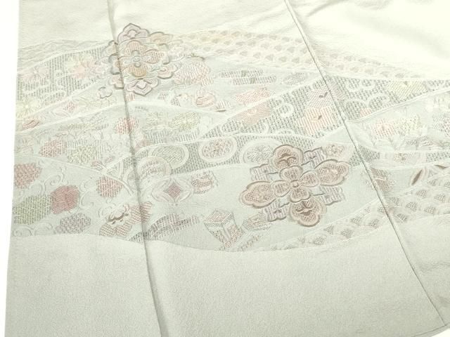 平和屋着物○中国三大刺繍 スワトウ刺繍 汕頭刺繍 総刺繍 訪問着