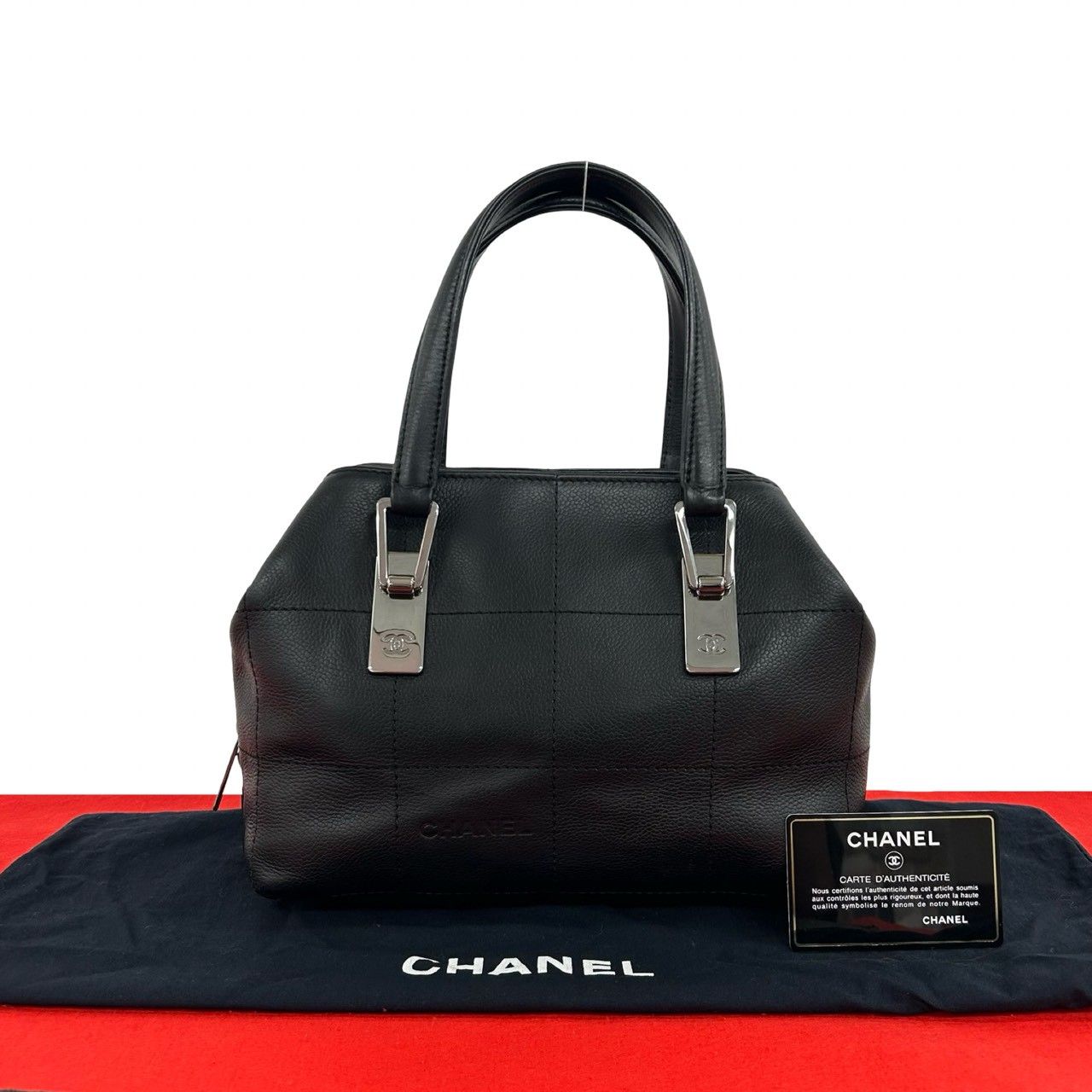 極 美品 袋付き カード シール有 8番台 CHANEL シャネル チョコバー