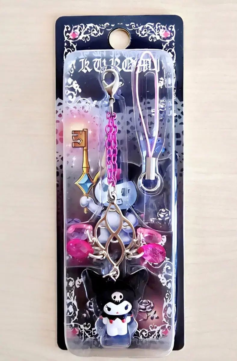 ビーズ クロミ ストラップ クロミ キーホルダー