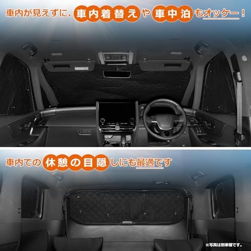 Cartist セレナ C28専用 サンシェード フルセット SERENA 6代目 2022年?現行 遮光シェード 6層構造 メッシュサンシェード マルチサンシェード 車種専用 車中泊 プライバシー保護 日除け 暑さ対策 UVカット 仮眠 取 ecc34fdb｜詳細画像