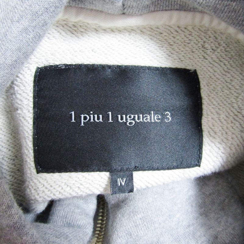 美品 1piu1uguale3 × LIBERTINE ウノピゥウノウグァーレトレ ジップ