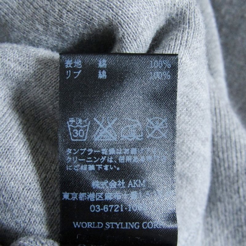 美品 1piu1uguale3 × LIBERTINE ウノピゥウノウグァーレトレ ジップ