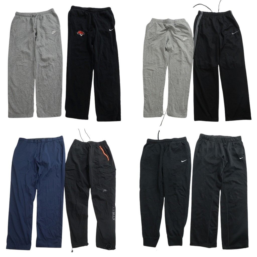 古着卸 まとめ売り NIKE ナイキ パンツ 8枚セット ( メンズ M ) スウェット カーゴ イージーパンツ スウォッシュロゴ 中古 古着 NF4443 10,366円