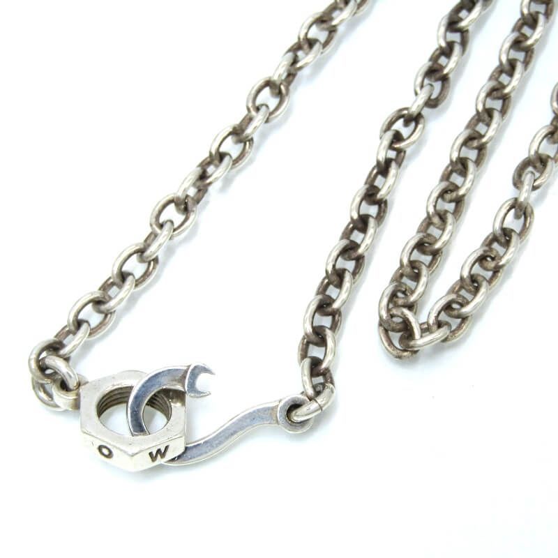 ウィアード　ネックレス　WEIRDO WEIRDO JEWELRY ウィアード ネックレス WP-002 NUT CHAIN 50cm ナット