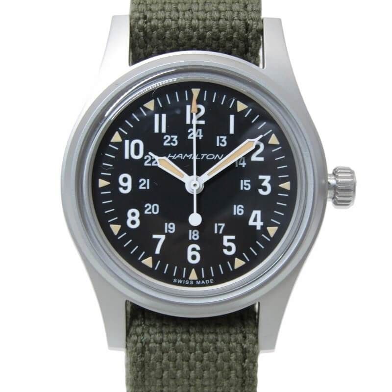 美品 HAMILTON ハミルトン カーキ フィールド メカ 36mm ジャパン エディション H69399932 手巻き H693990 機械式 ブラック 黒 28012883 61,050円