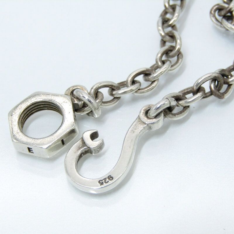 WEIRDO JEWELRY ウィアード ネックレス WP-002 NUT CHAIN 50cm ナット