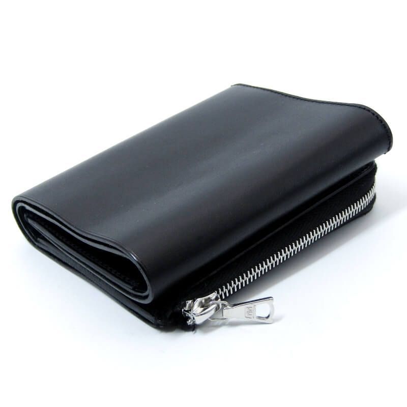 美品 Aeta アエタ ミニ財布 VT18 FOLDED WALLET 牛革 コンパクト