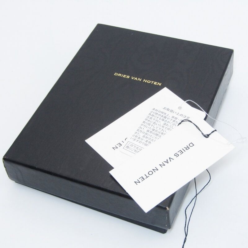 メンズ 【DRIES VAN NOTEN】 メダリオン 二つ折り財布