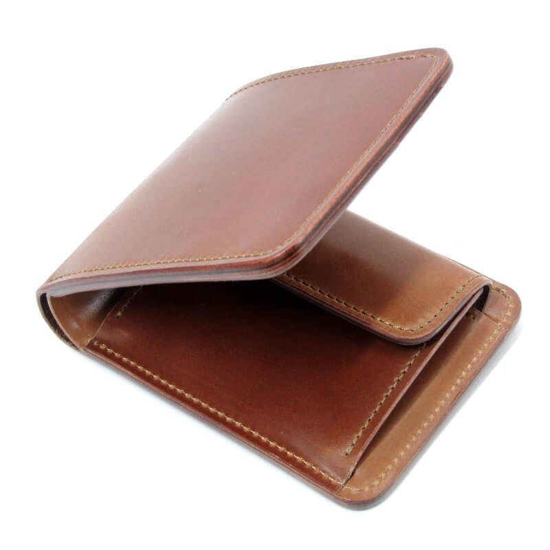 未使用 LAST CROPS ラストクロップス 二つ折り財布 フルコードバン LC GROUNDER グラウンダー ホーウィン社 バーボン   28012913 未使用 LAST CROPS ラストクロップス 二つ折り財布 フルコードバン LC