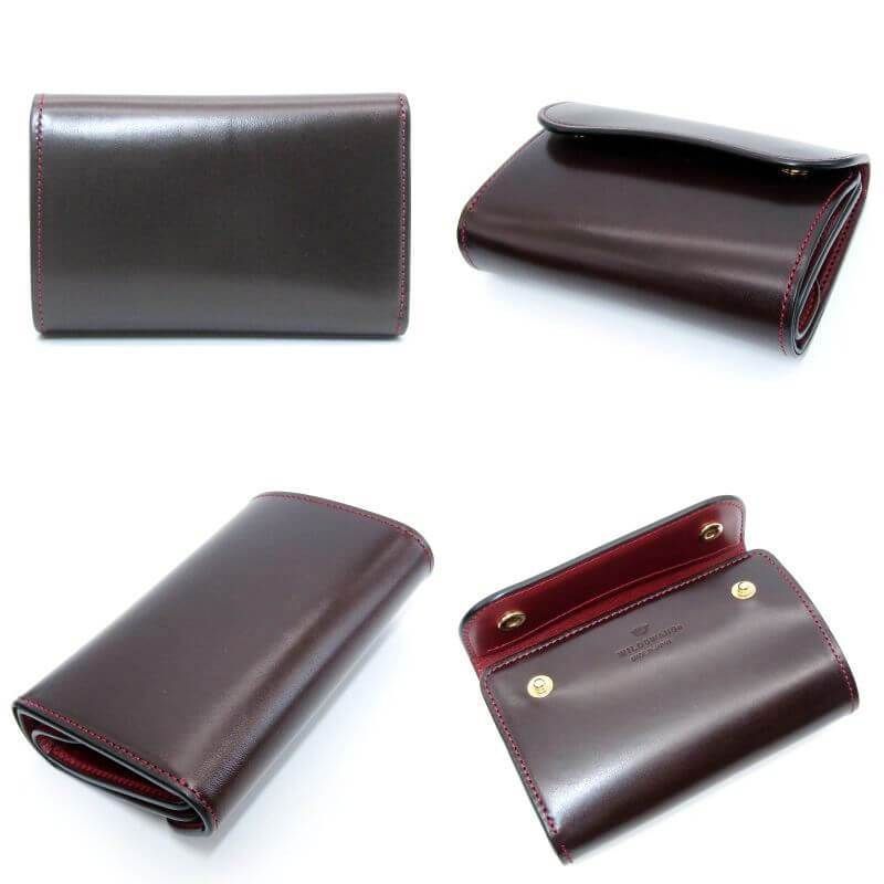 美品 WILDSWANS ワイルドスワンズ 三つ折り財布 サドルアップ BYRNE