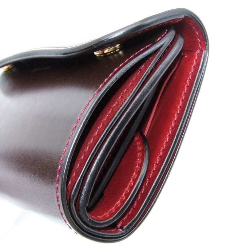 美品 WILDSWANS ワイルドスワンズ 三つ折り財布 サドルアップ BYRNE