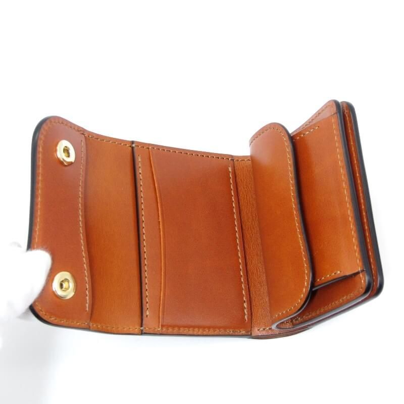 美品 WILDSWANS ワイルドスワンズ 三つ折り財布 サドルアップ ENO mini