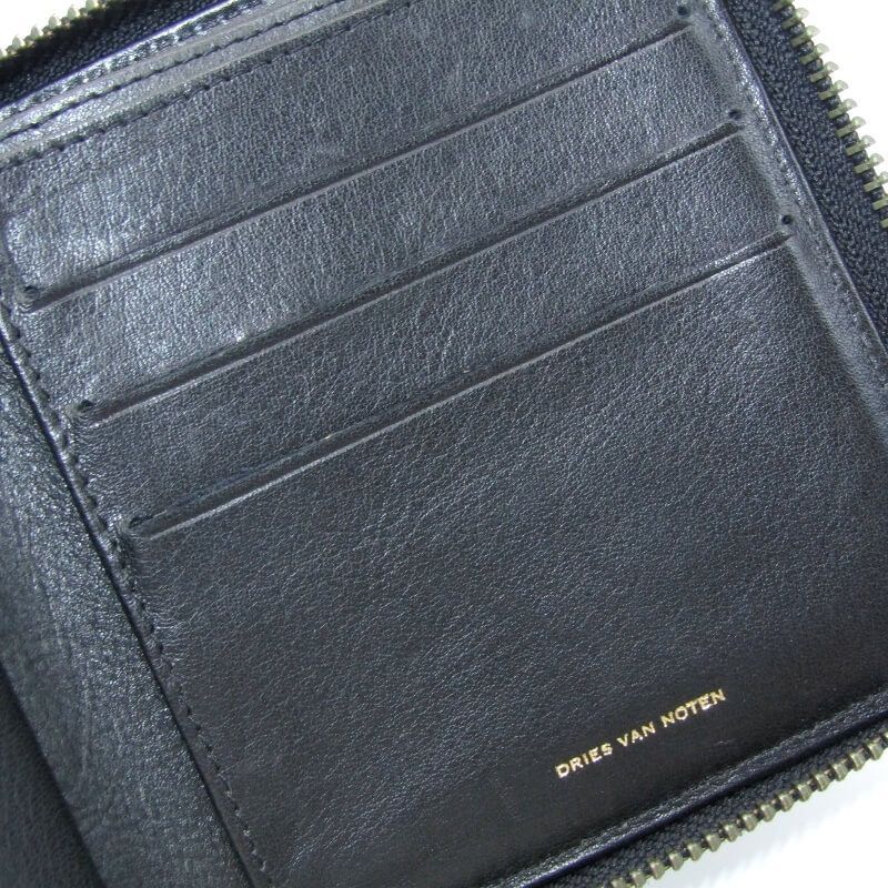 【DRIES VAN NOTEN】　メダリオン　二つ折り財布 メンズ 【DRIES VAN NOTEN】 メダリオン 二つ折り財布