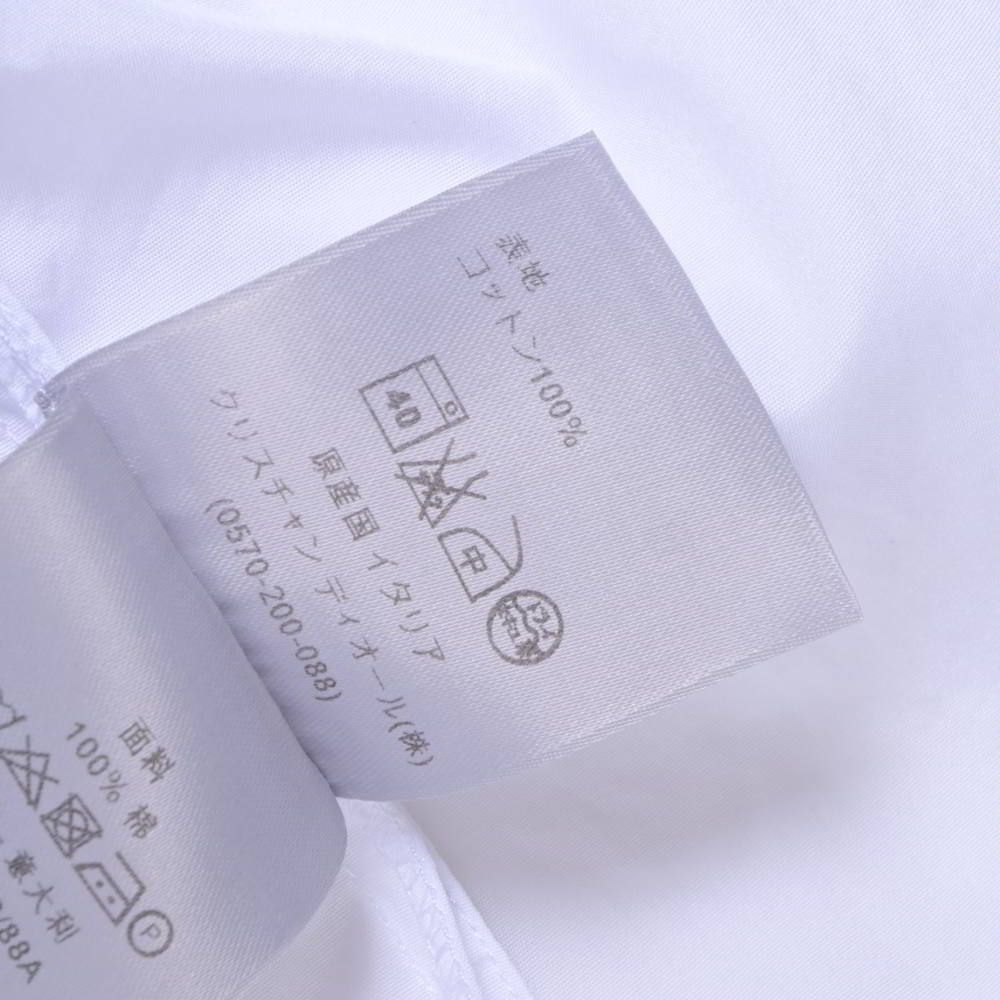 Dior HOMME Bee刺繍 コットン ポプリン 比翼 ドレス シャツ - メルカリ