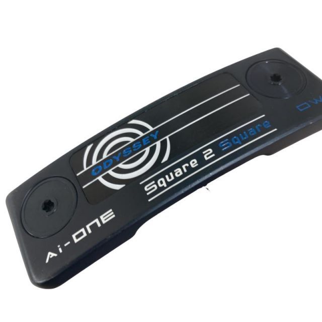 【中古】 オデッセイ Ai-ONE SQUARE 2 SQUARE DW 34インチ パター PT STROKE LAB 90 スチール (フレックスその他) メンズ 男性用 右利き 右用 Cランク ゴルフクラブ