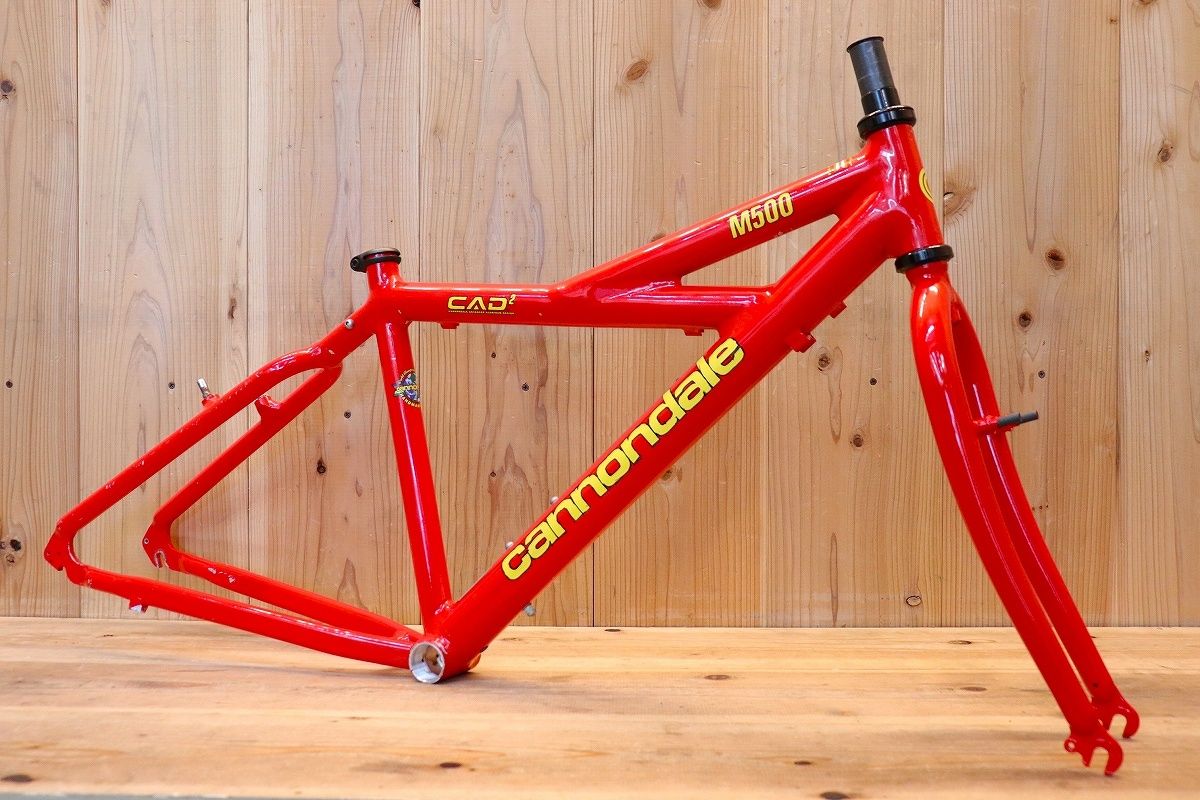 ビンテージ　キャノンデールマウンテン　赤　アメリカ製 キャノンデール CANNONDALE M500 CAD2 アルミ マウンテンバイク MTB