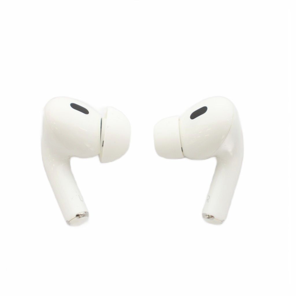 アップル Apple エアポッズプロ AIR PODS PRO 第2世代 ワイヤレスイヤホン ケース 白 ホワイト A3047 A3048 /YT23