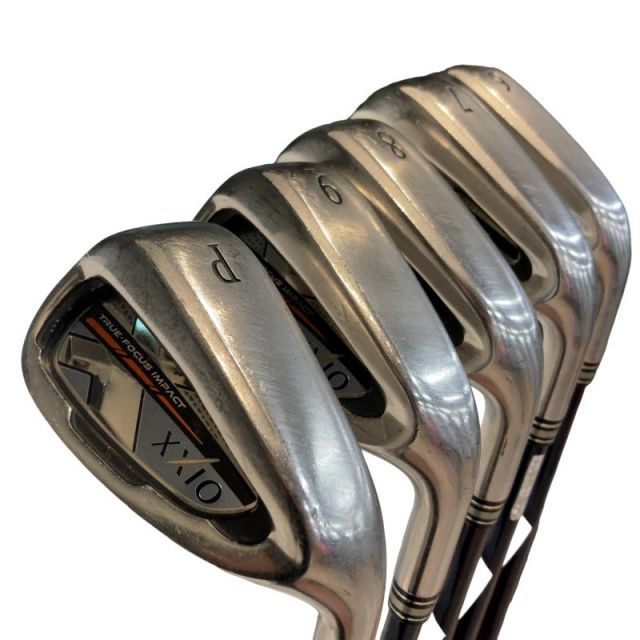 【中古】 ダンロップ XXIO(2018) 5S アイアンセット IR XXIO MP1000(アイアン) (フレックスR) メンズ 男性用 右利き 右用 Cランク ゴルフクラブ