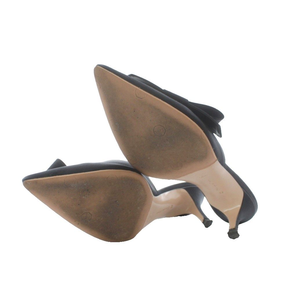 ジャンヴィトロッシ Gianvito Rossi KYOTO MULE ミュール 37 24cm 黒